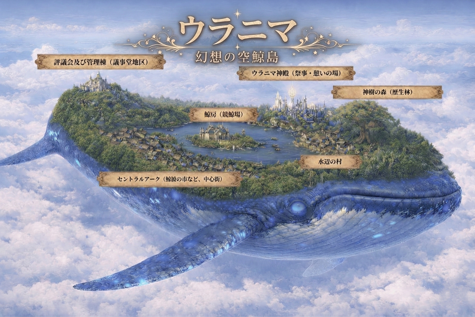 ウラニマ全体マップ